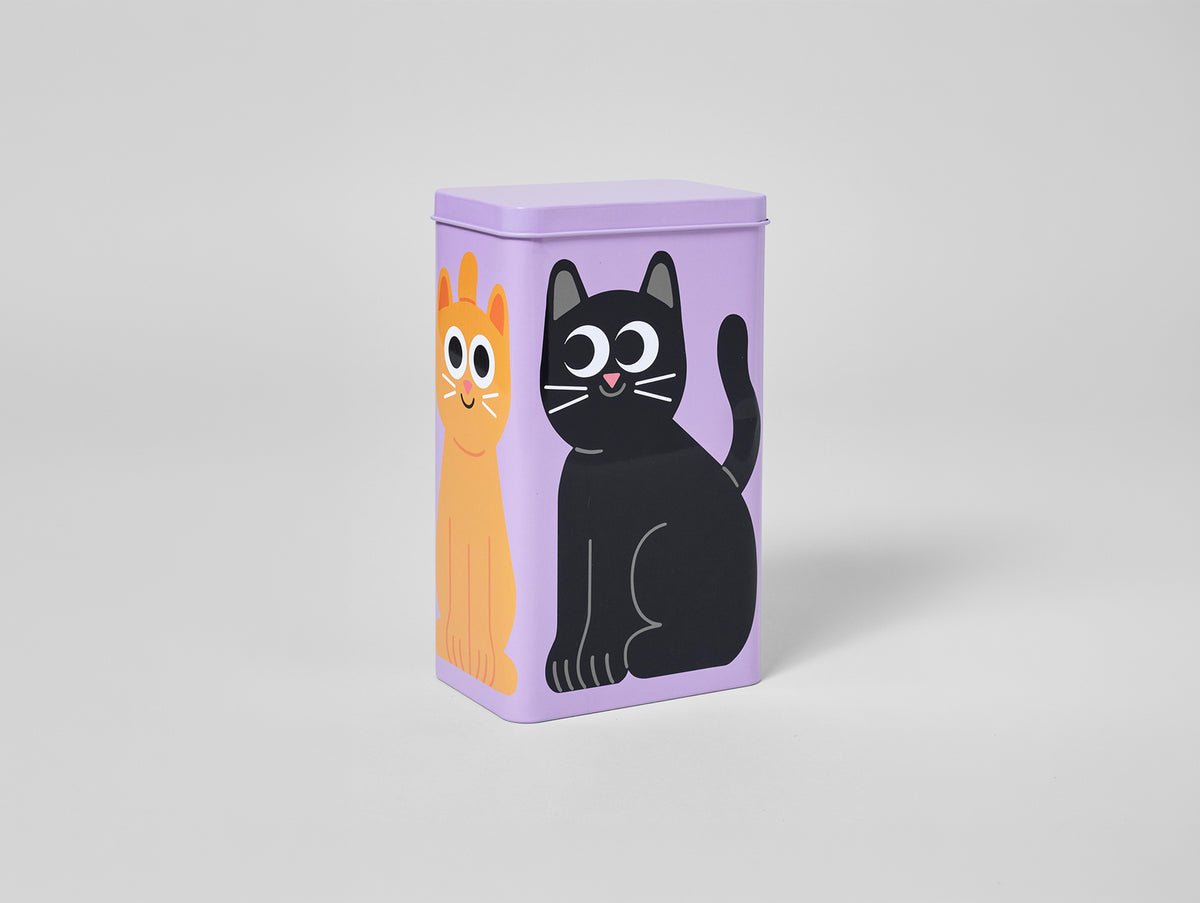 Cat Coffee Tin by Wrap