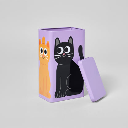 Cat Coffee Tin by Wrap