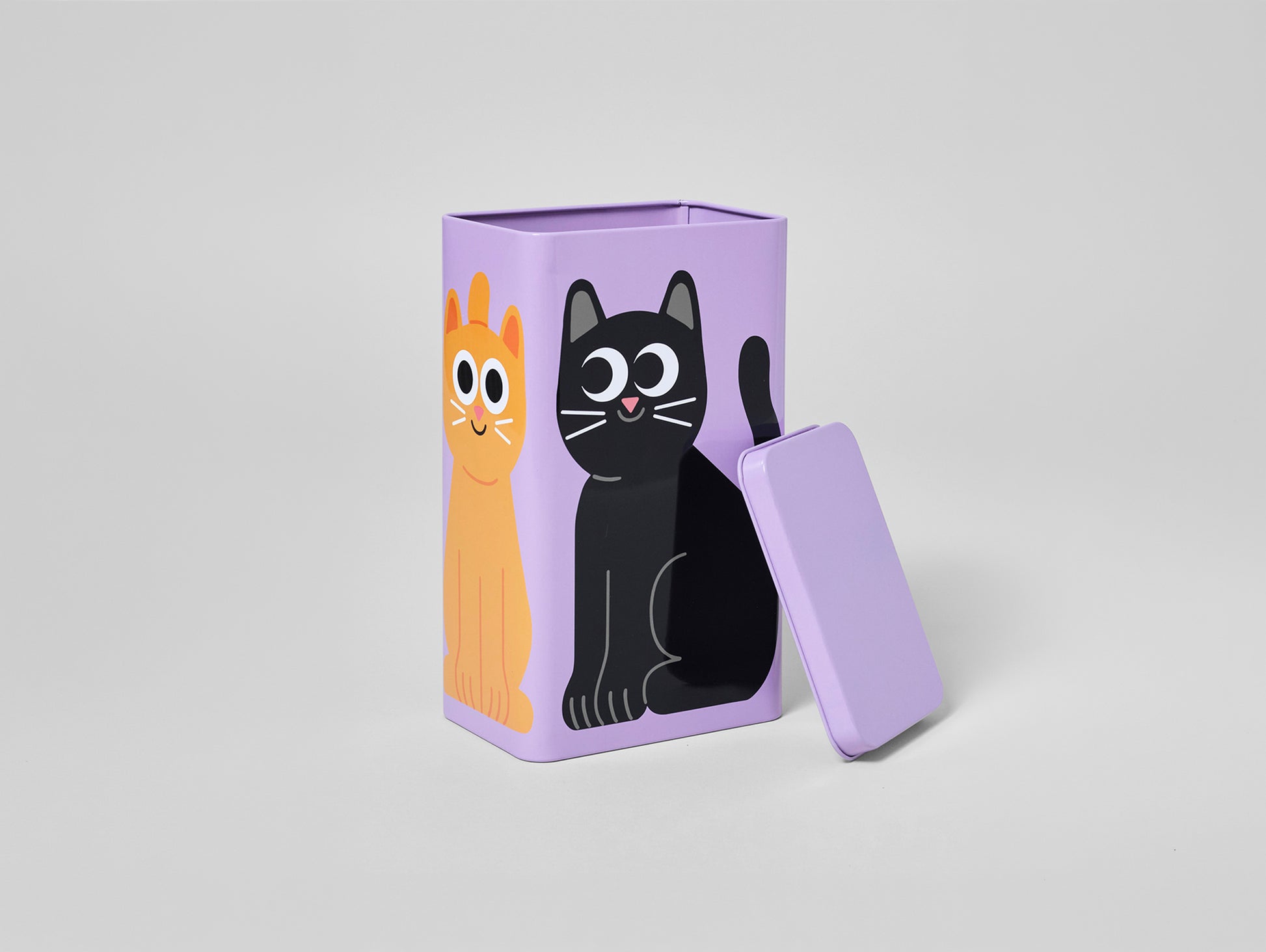 Cat Coffee Tin by Wrap