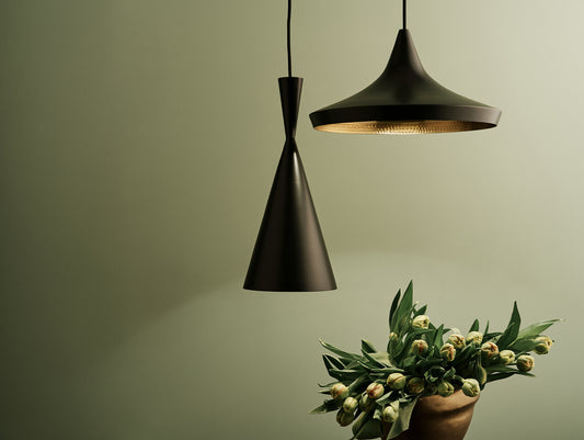 Beat Tall LED Pendant Light by Tom Dixon