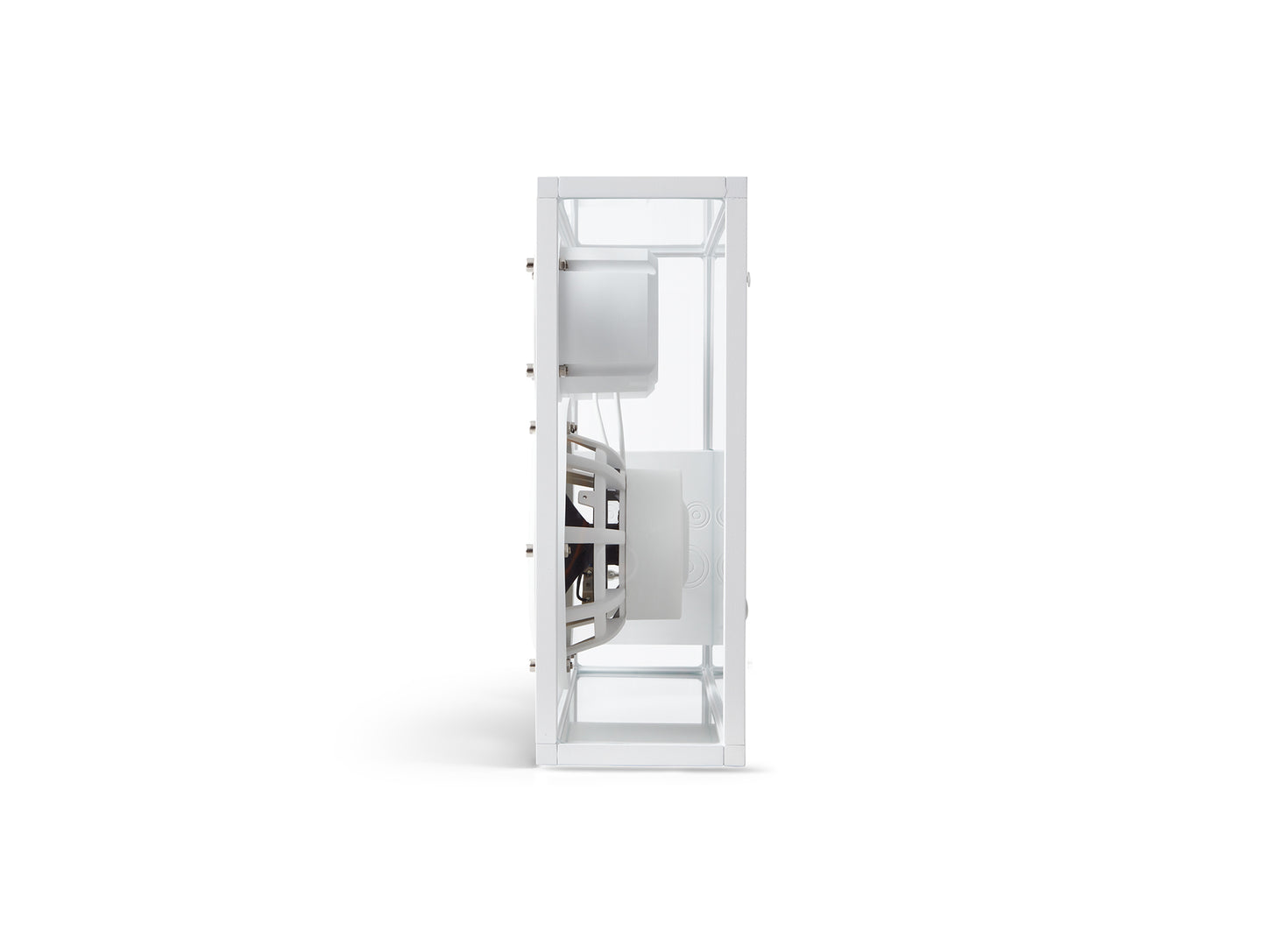 Large Transparent Speaker by Transparent - White