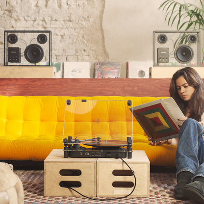 Transparent Turntable by Transparent - Black