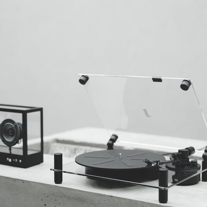 Transparent Turntable by Transparent - Black