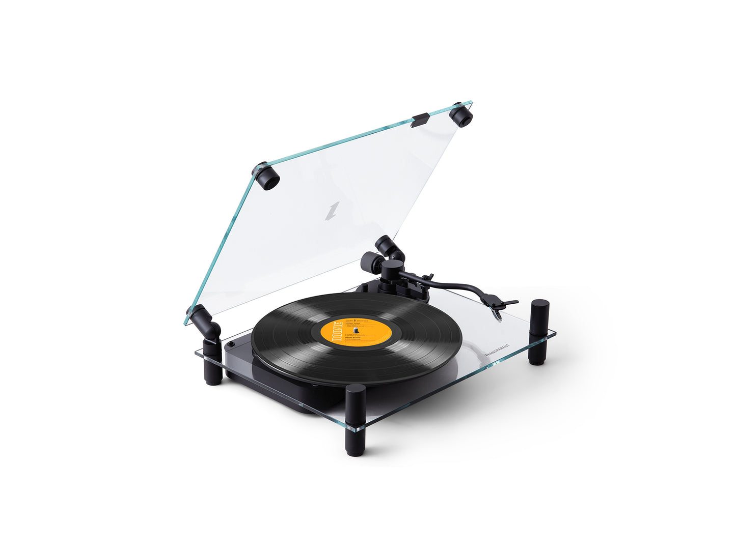 Transparent Turntable by Transparent - Black