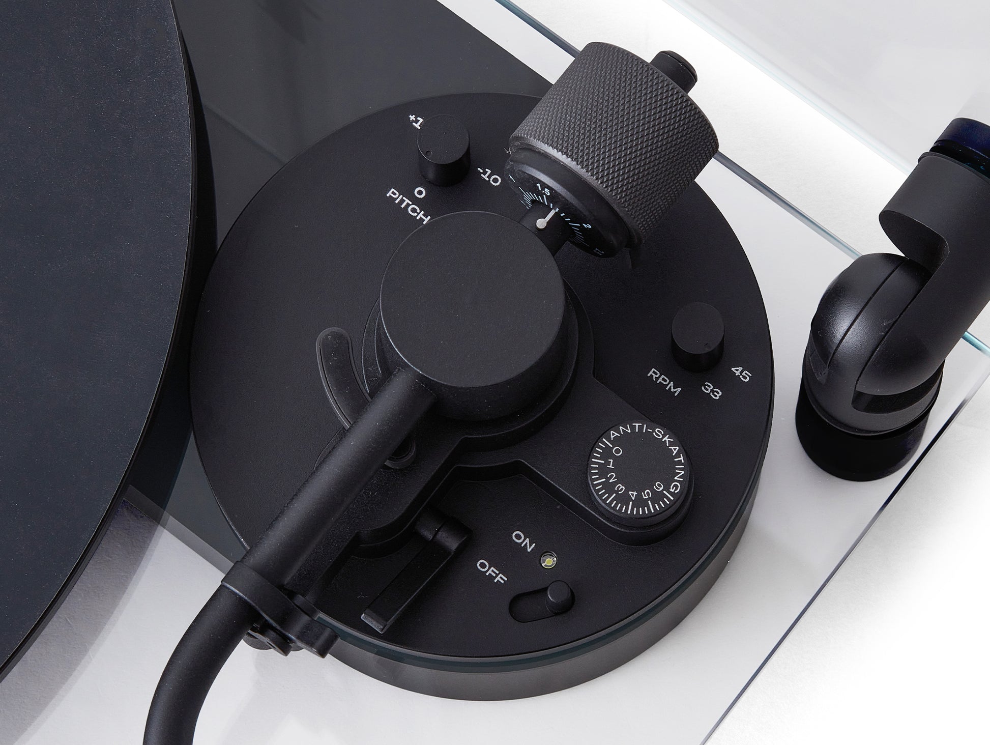 Transparent Turntable by Transparent - Black