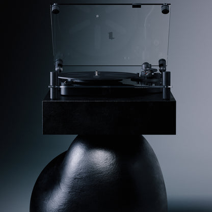 Transparent Turntable by Transparent - Black