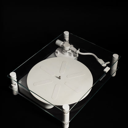 Transparent Turntable by Transparent - White