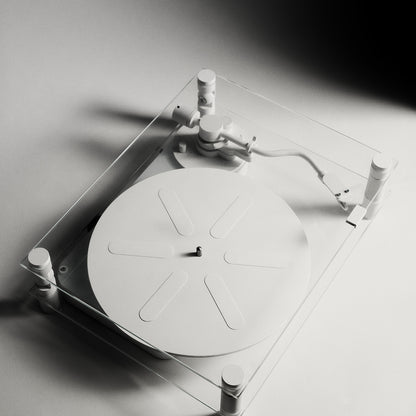 Transparent Turntable by Transparent - White