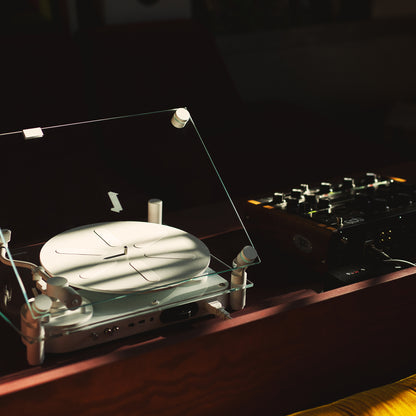 Transparent Turntable by Transparent - White