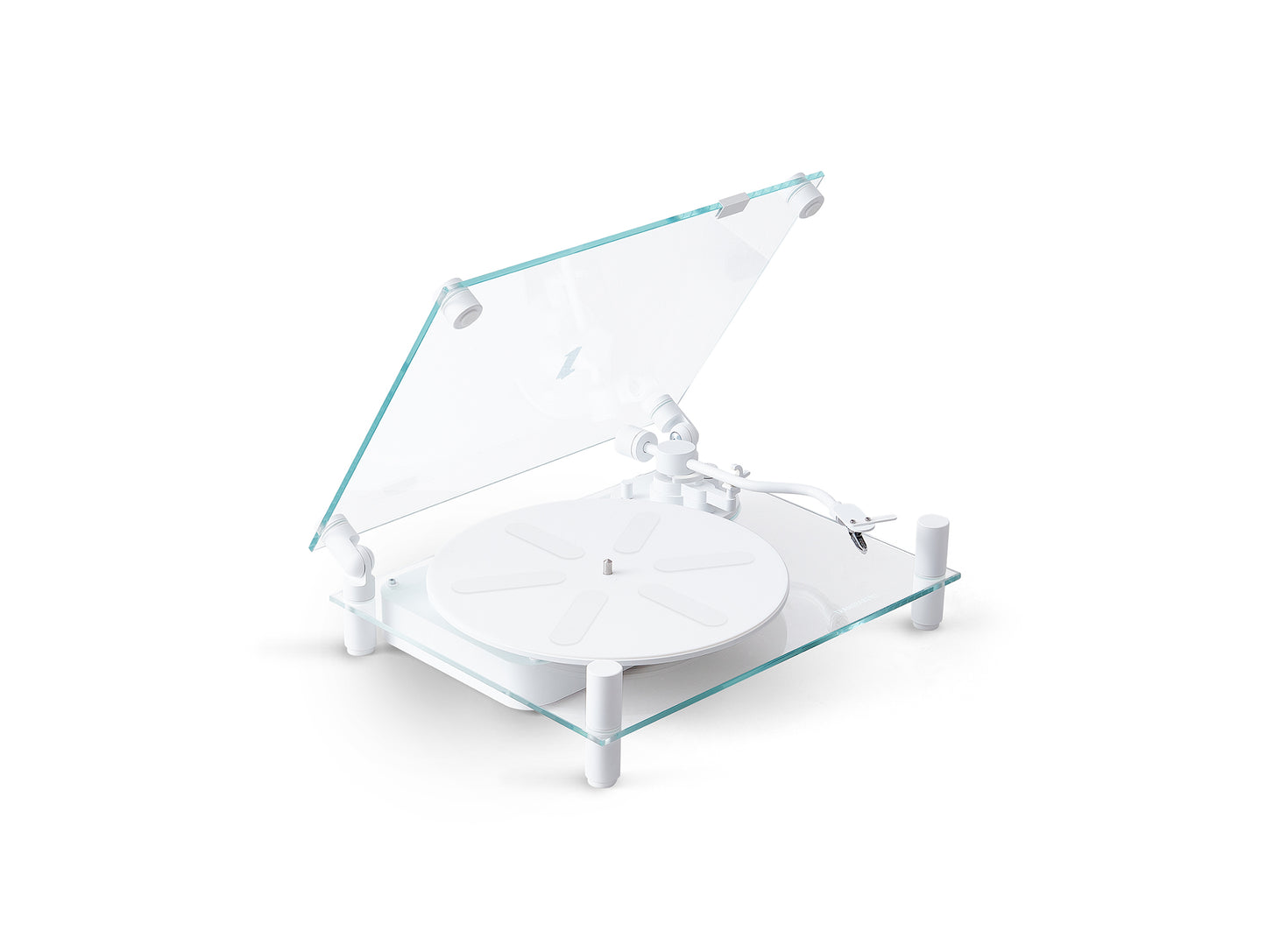 Transparent Turntable by Transparent - White