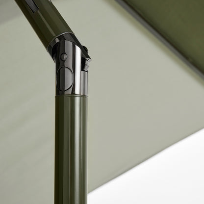 Terrazza Parasol by HAY - Hexagon / Green and dark green