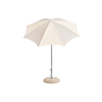 Terrazza Parasol by HAY - Octagon / Off White and Grey