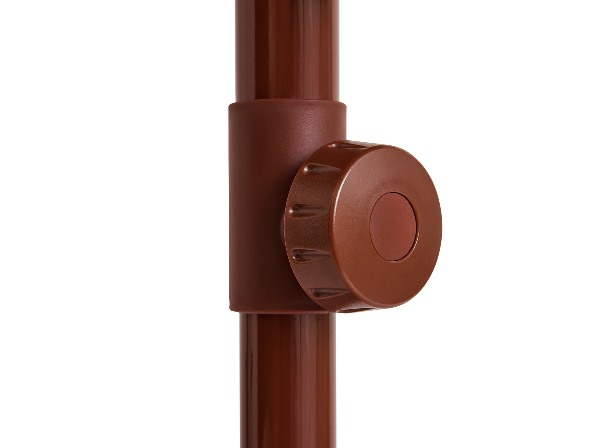 Terrazza Parasol by HAY - Square / Off White and Burgundy