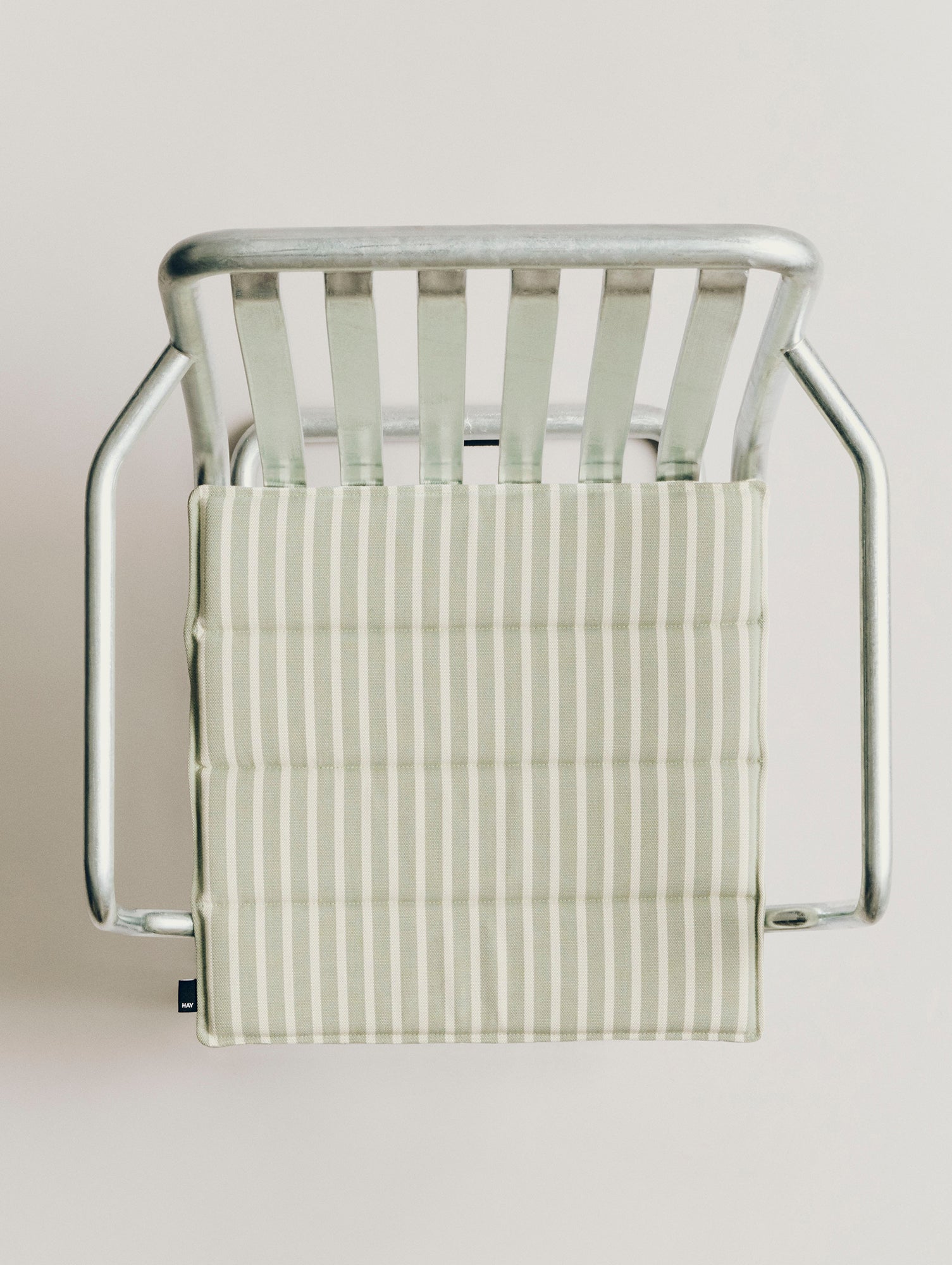 Terrazza Seat Cushion by HAY - Grey Stripe