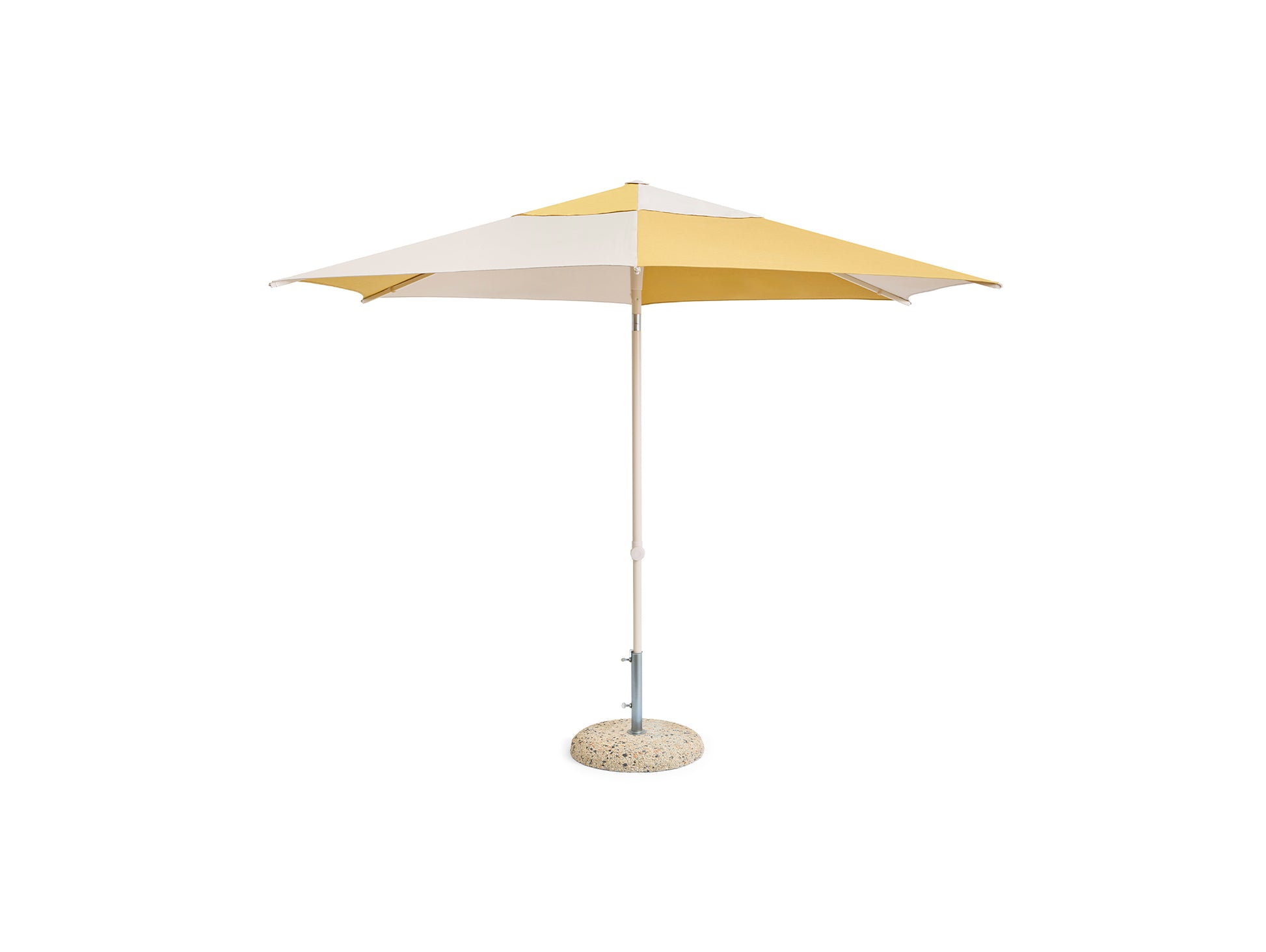 Terrazza Parasol by HAY - Hexagon / Off White and Ochre