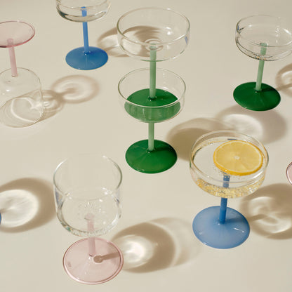 Tint Coupe Glass by HAY 