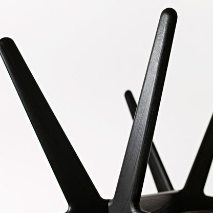 Slab Dining Table by Tom Dixon - 200 cm / Lacquered Black Oak