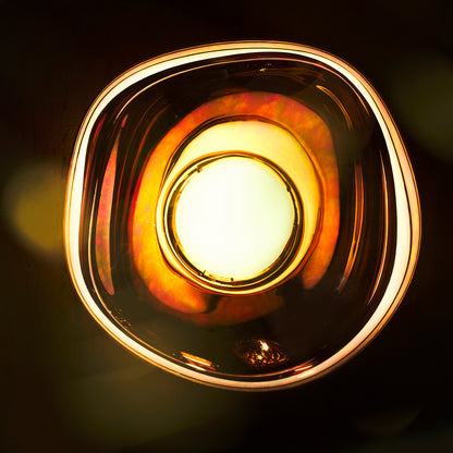 Melt Surface LED Wall Lamp by Tom Dixon - Copper