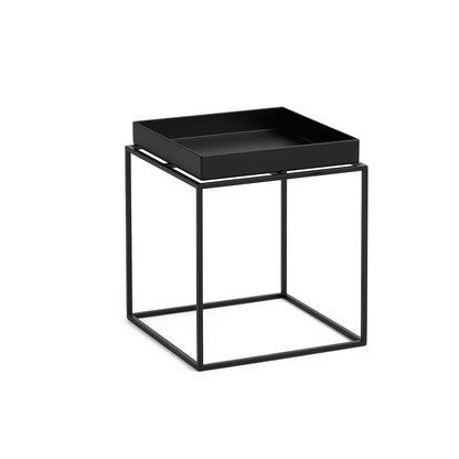 Small Black Tray Table by HAY