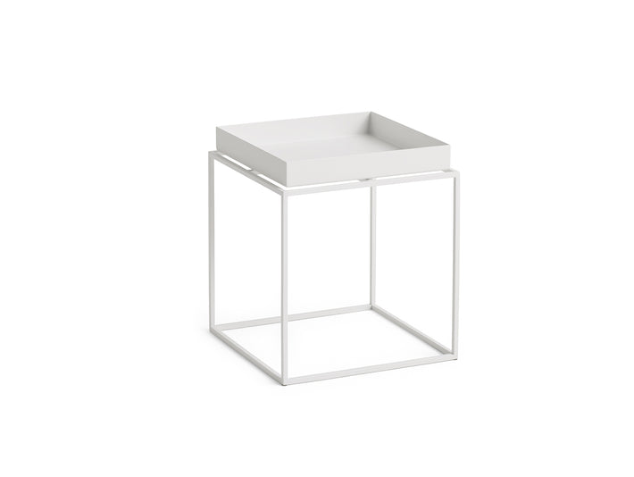 Small White Tray Table by HAY