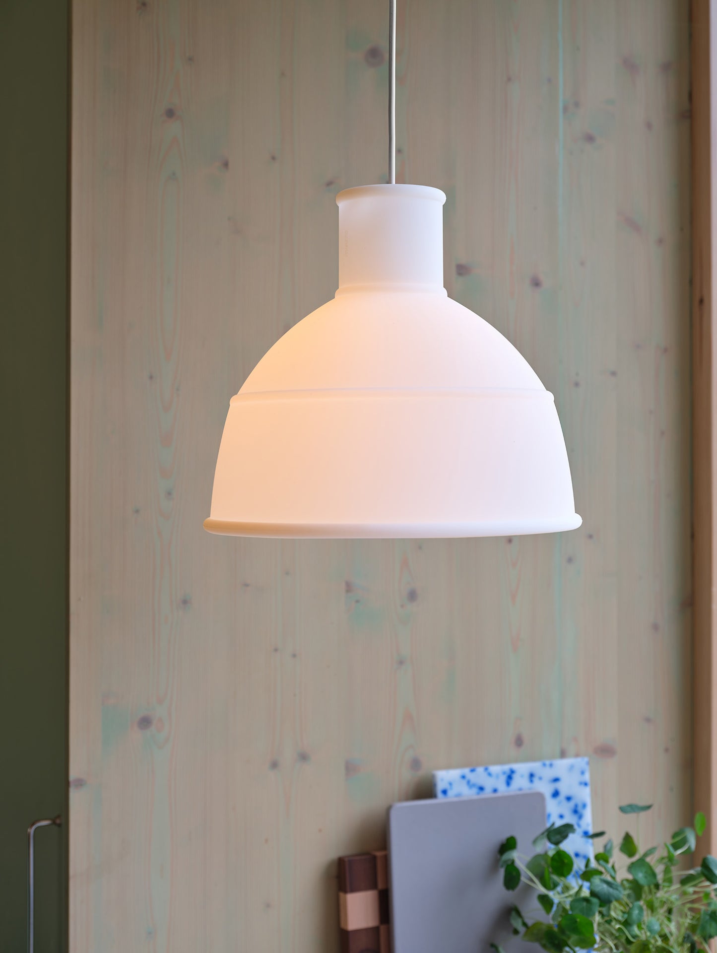Unfold Pendant by Muuto - Translucent White