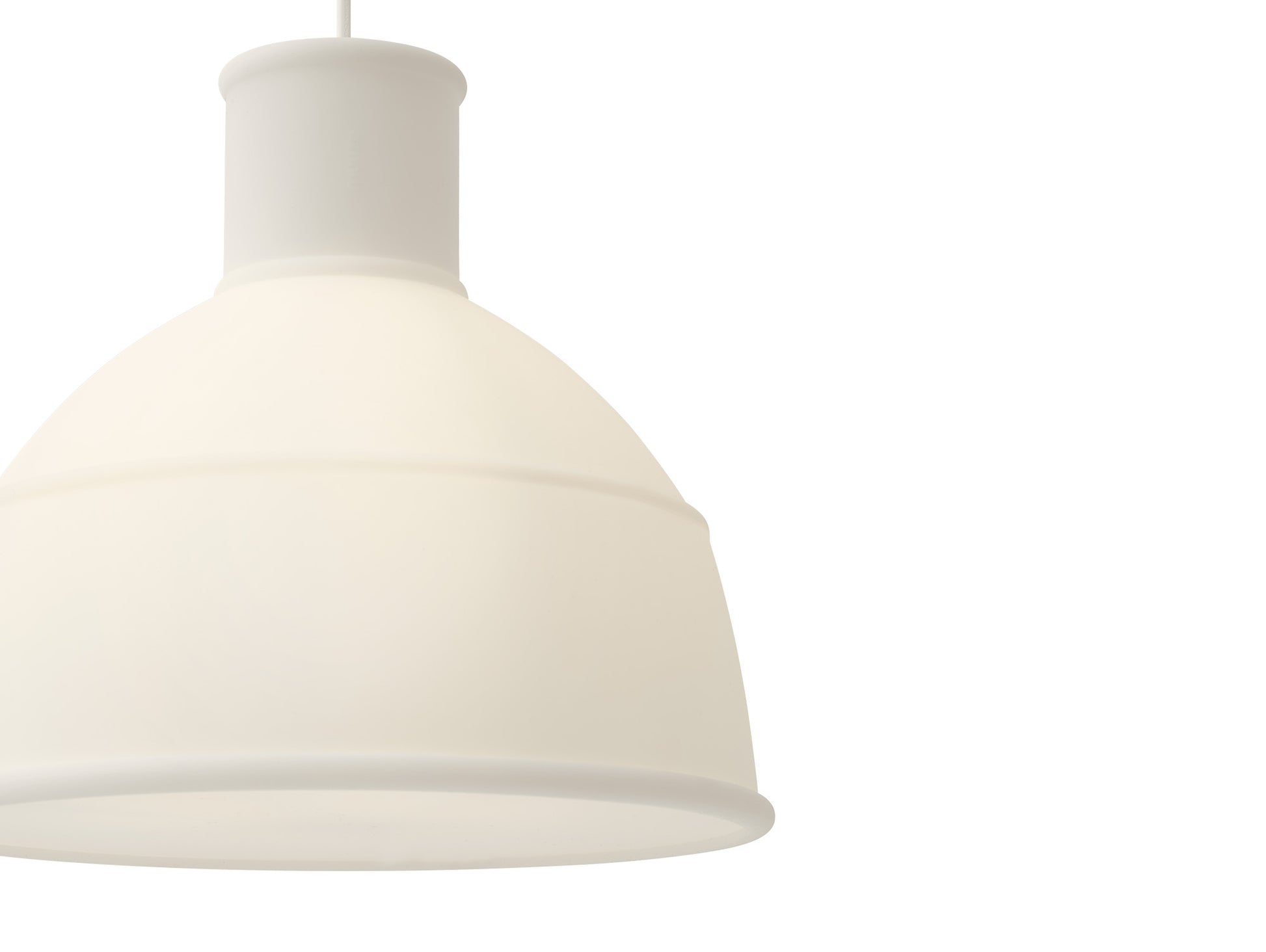 Unfold Pendant by Muuto - Translucent White