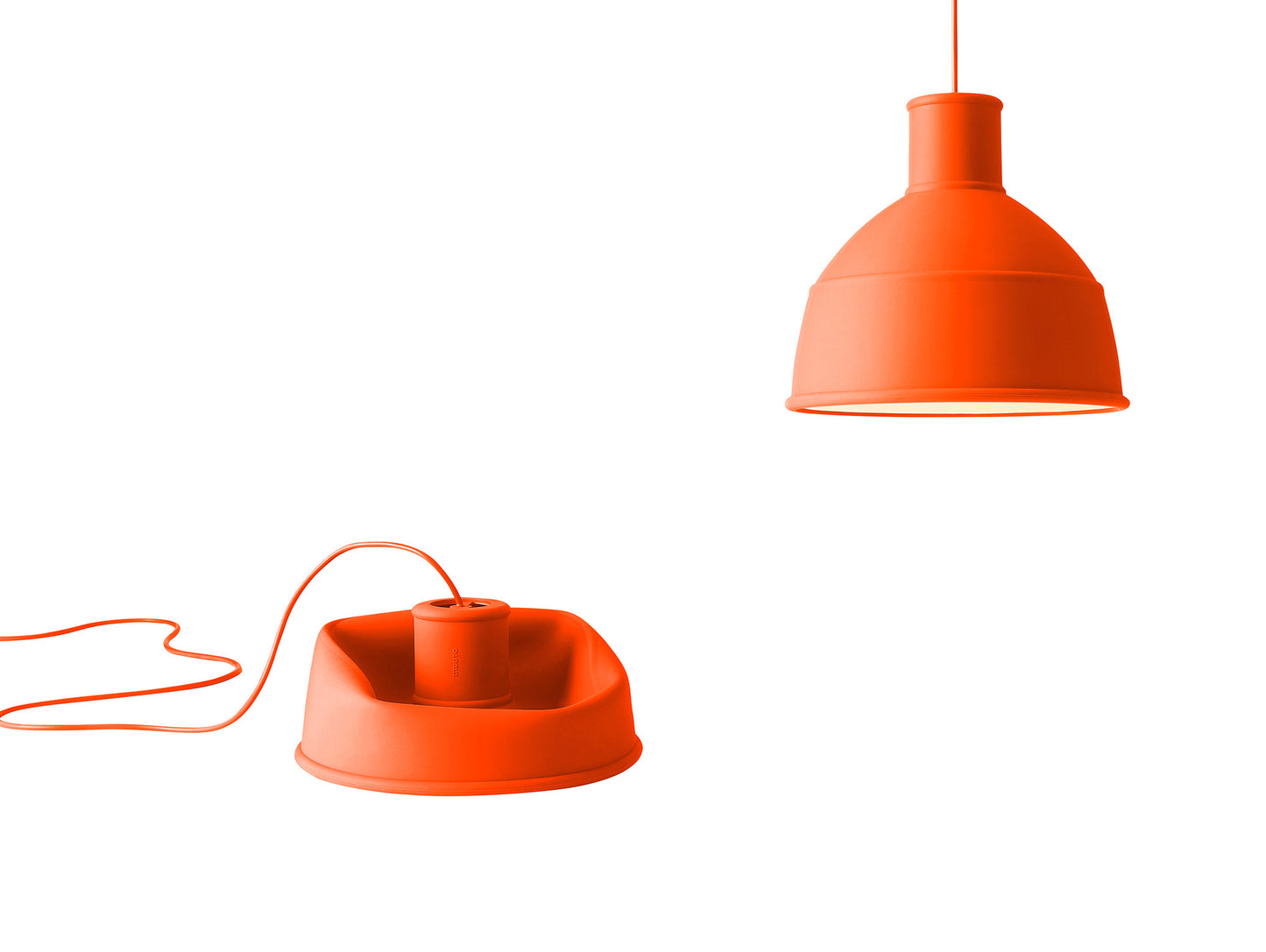 Unfold Pendant by Muuto - Orange