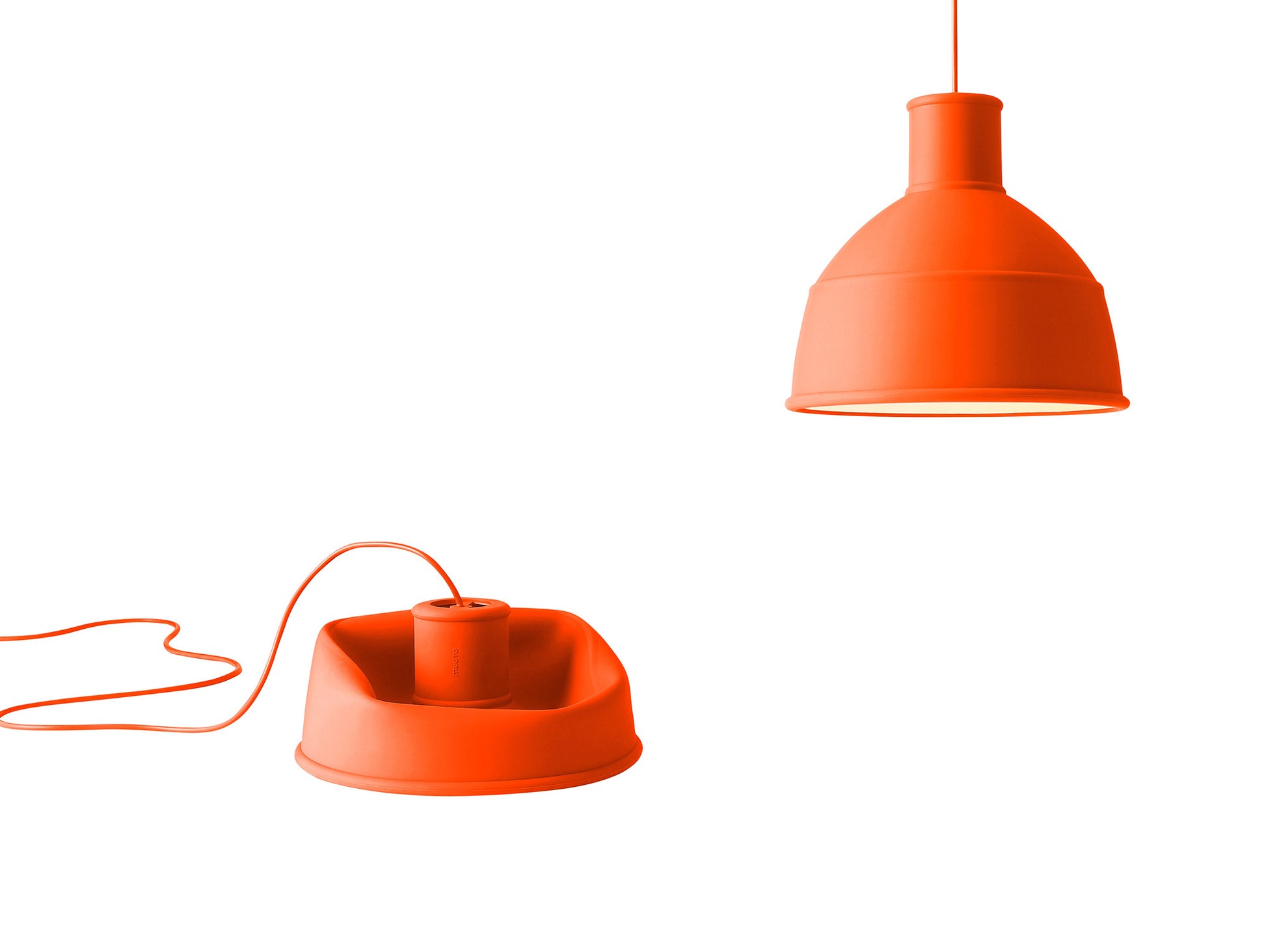 Unfold Pendant by Muuto - Orange