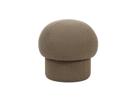 Uno Pouf by Design House Stockholm - D 50cm / Brown
