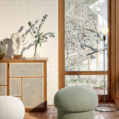 Uno Pouf by Design House Stockholm - D 65cm / Green