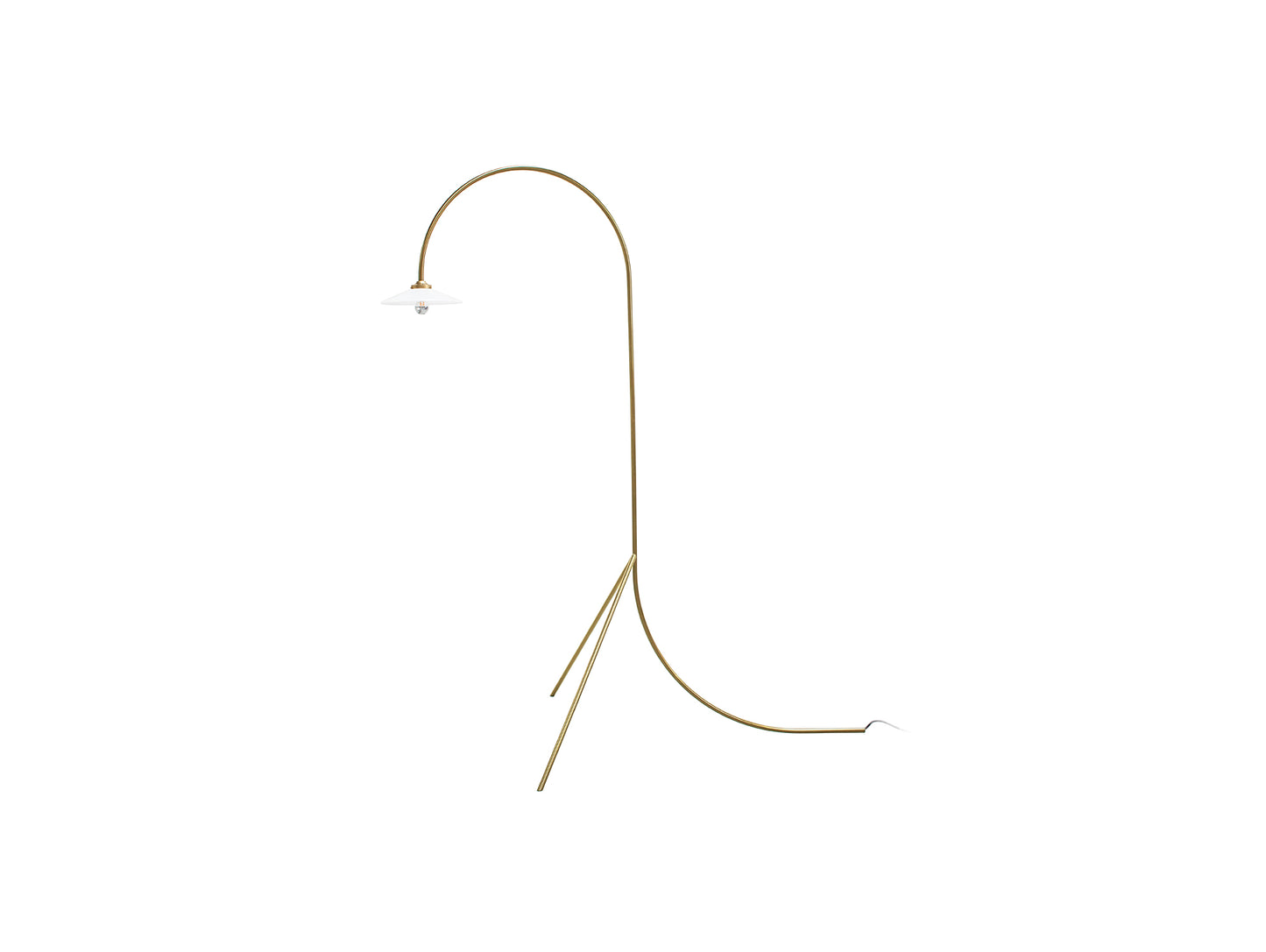Standing Lamp No.1 by Valerie Objects - Unlacquered Brass