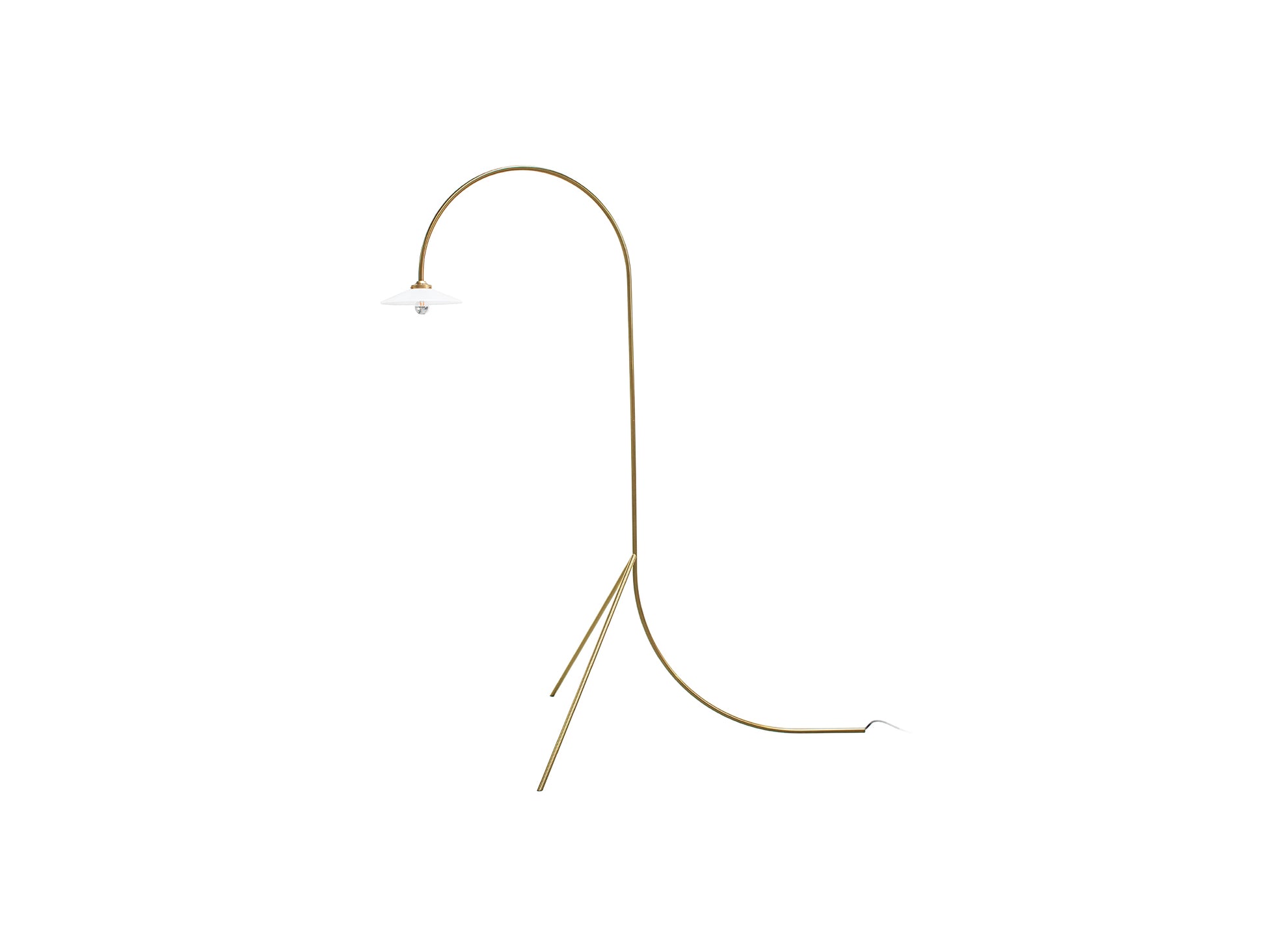 Standing Lamp No.1 by Valerie Objects - Unlacquered Brass
