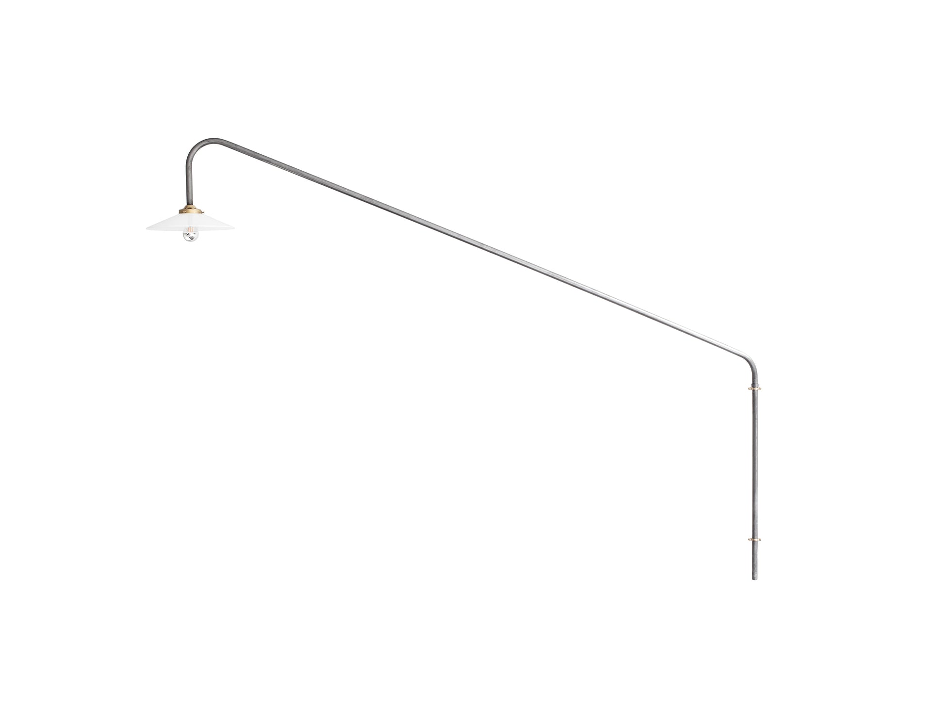 Hanging Lamp No.1 by Valerie Objects - Unlacquered Steel