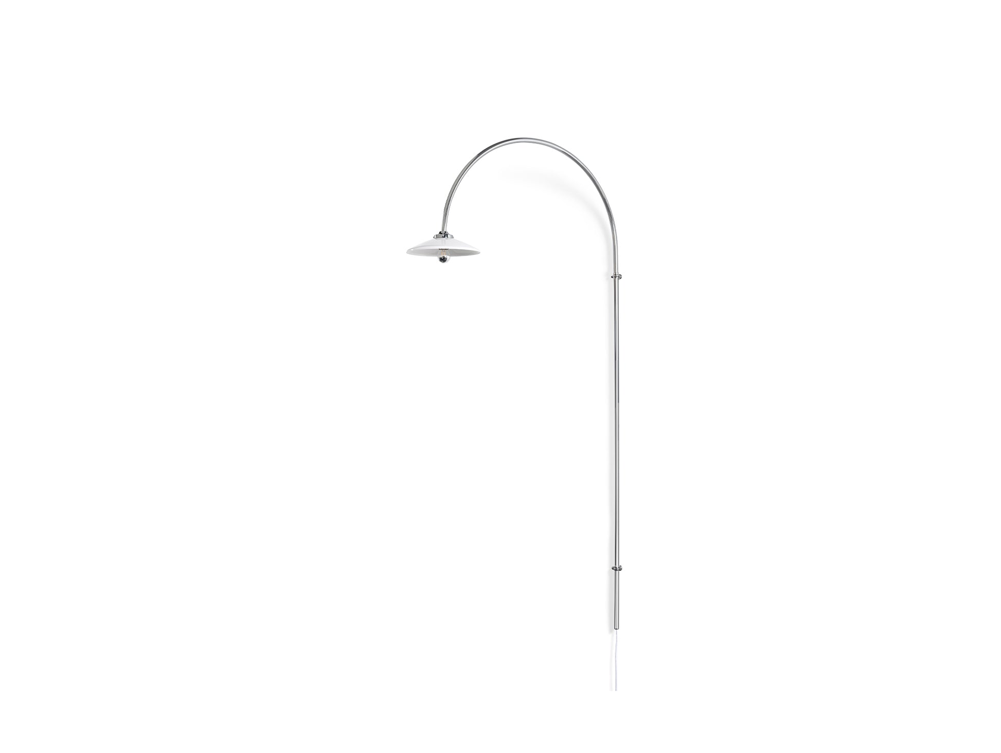 Hanging Lamp No.2 by Valerie Objects - Chromed Steel