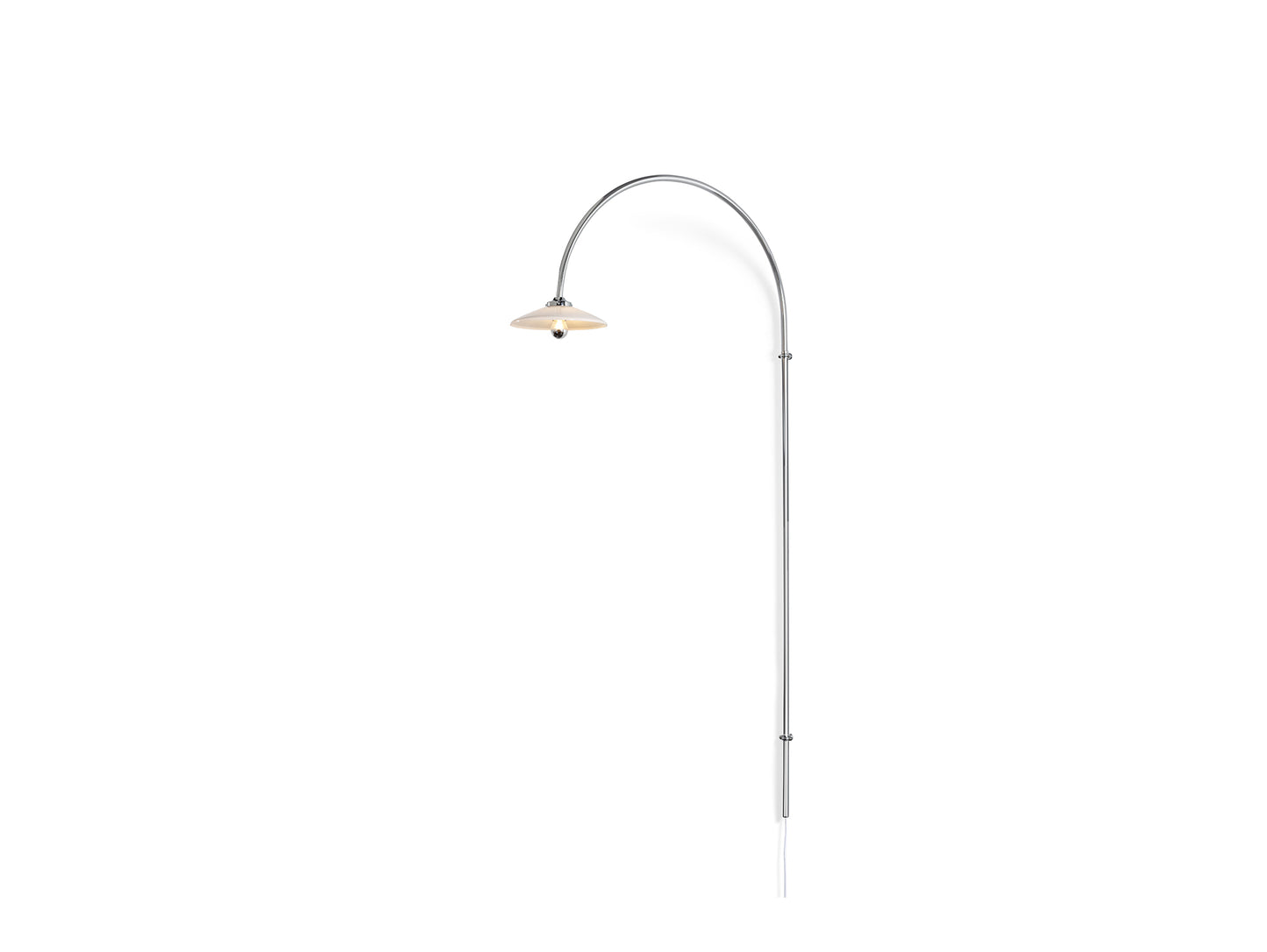 Hanging Lamp No.2 by Valerie Objects - Chromed Steel