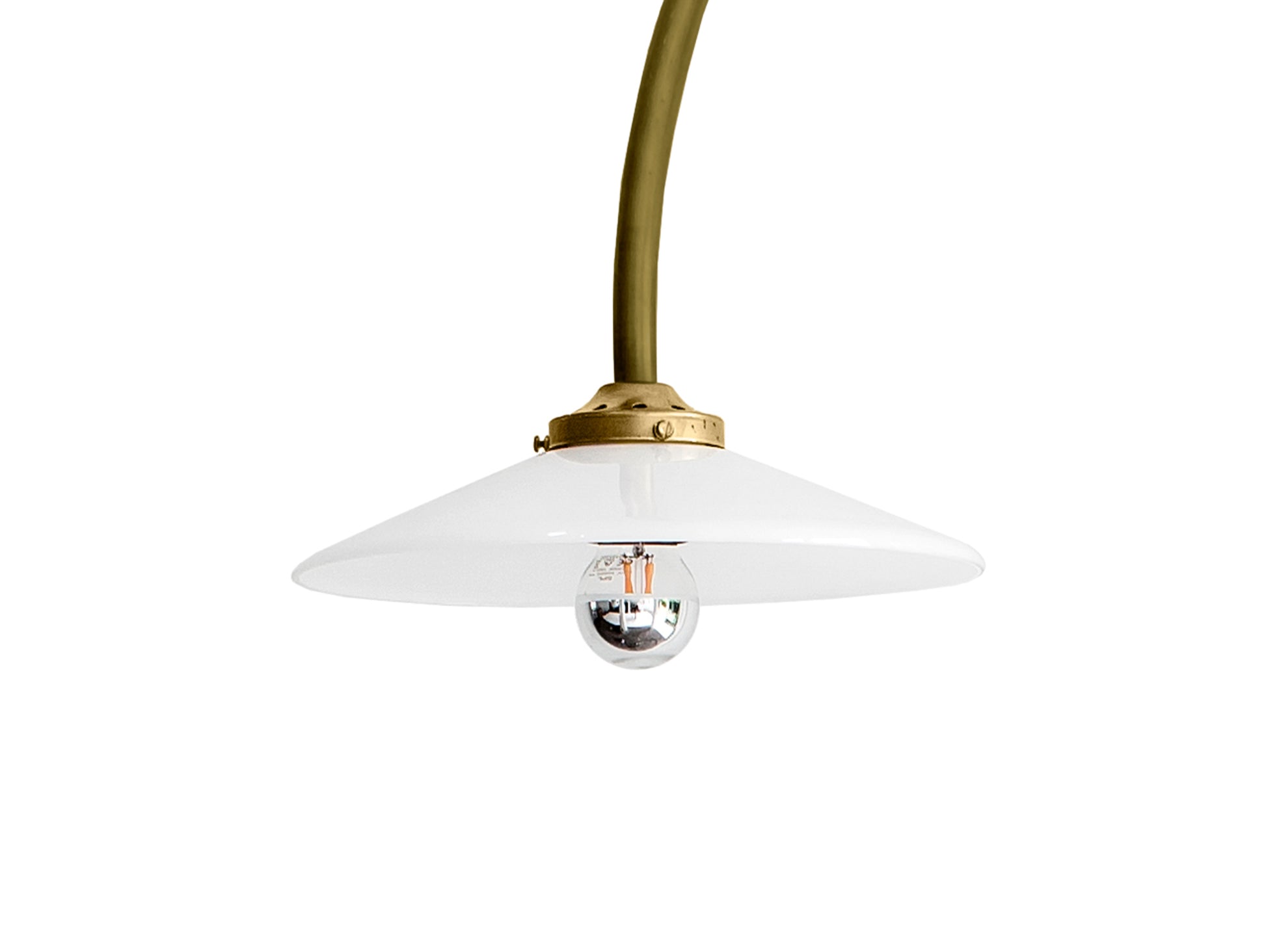 Hanging Lamp No.2 by Valerie Objects - Curry Steel