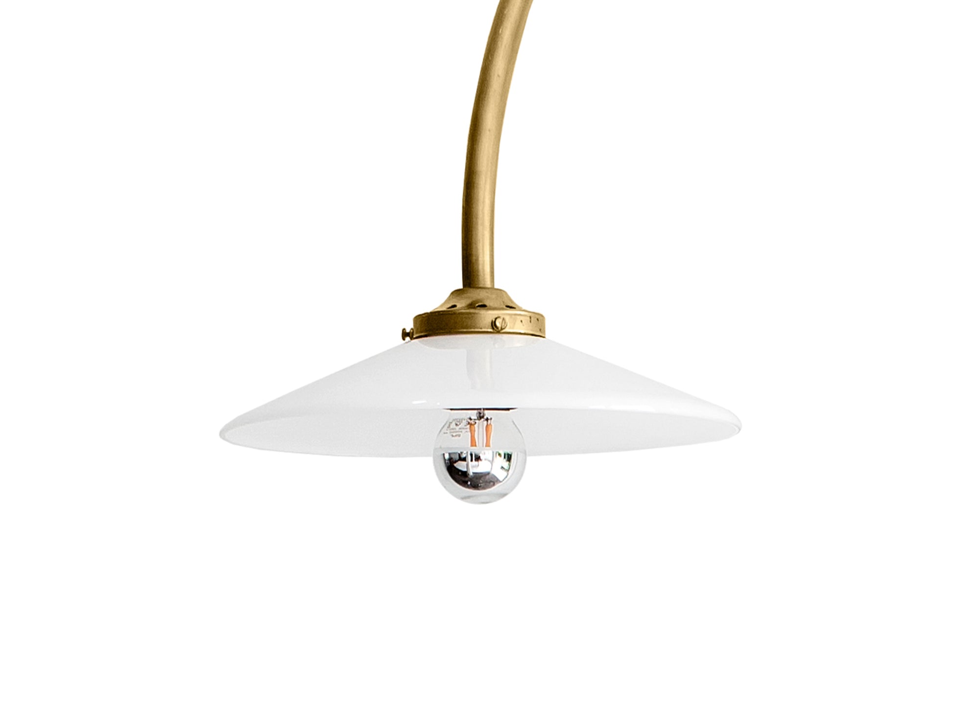 Hanging Lamp No.2 by Valerie Objects - Brass