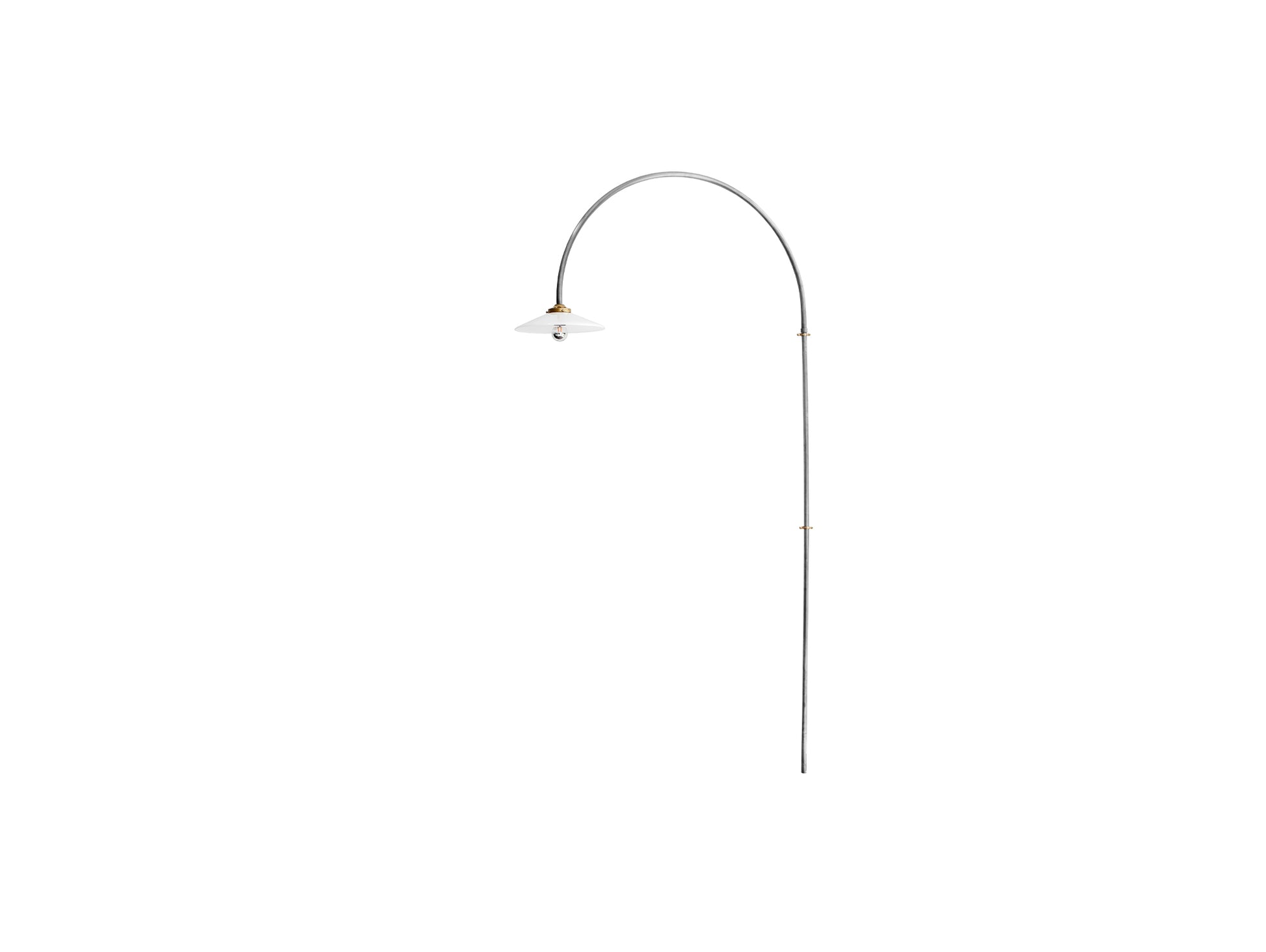 Hanging Lamp No.2 by Valerie Objects - Unlacquered Steel