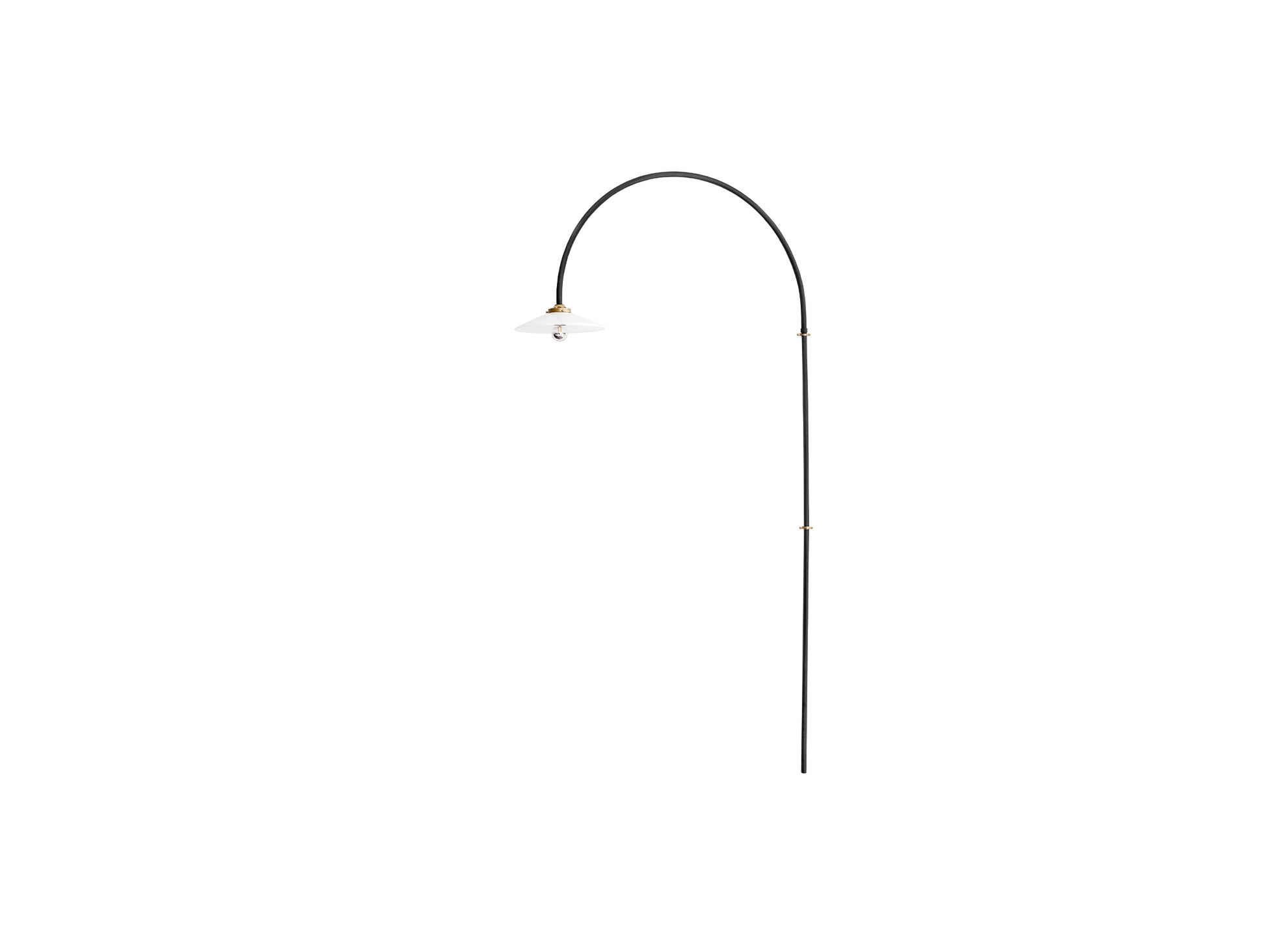 Hanging Lamp No.2 by Valerie Objects - Black Steel