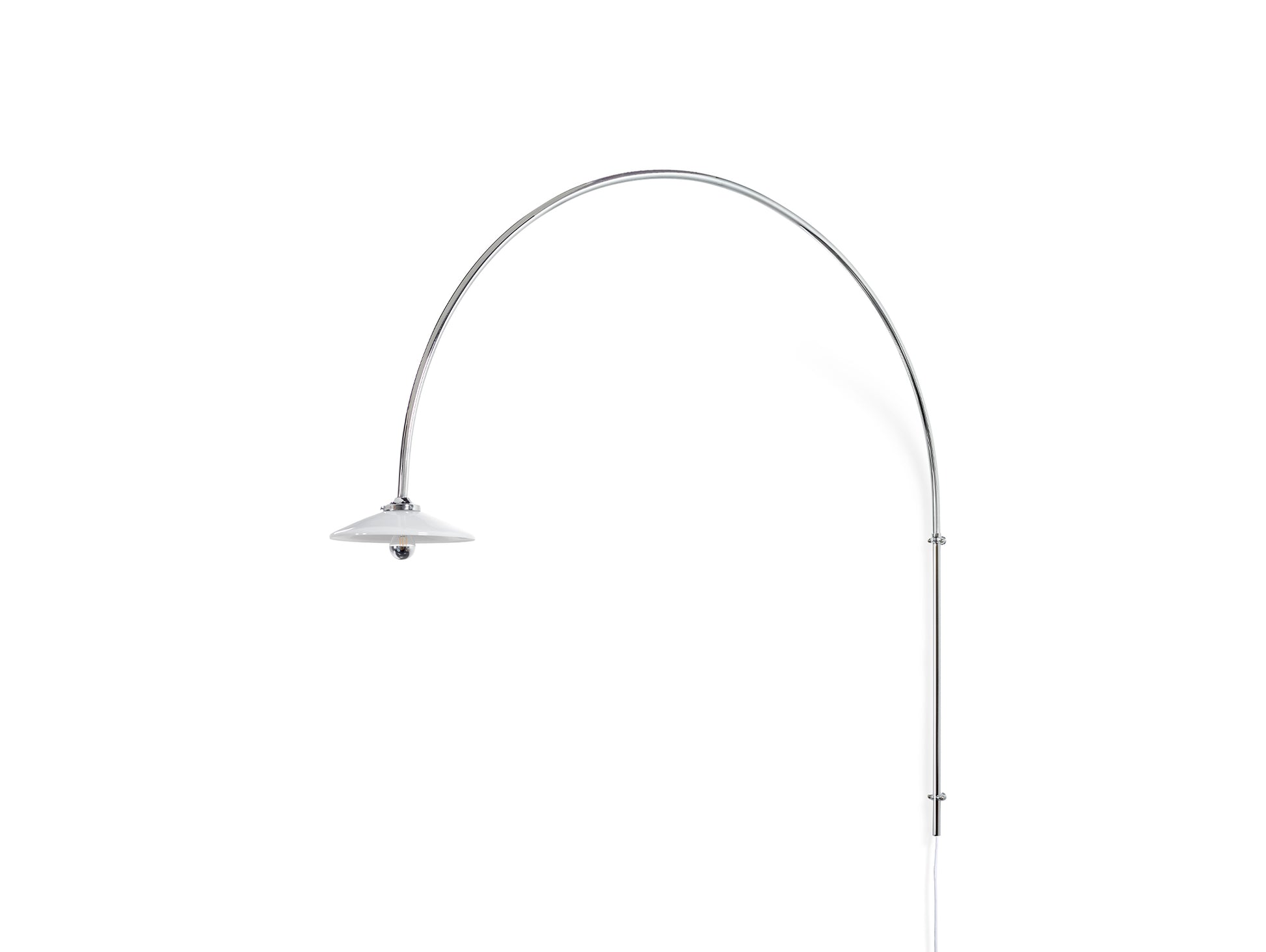 Hanging Lamp No.3 by Valerie Objects - Chromed Steel