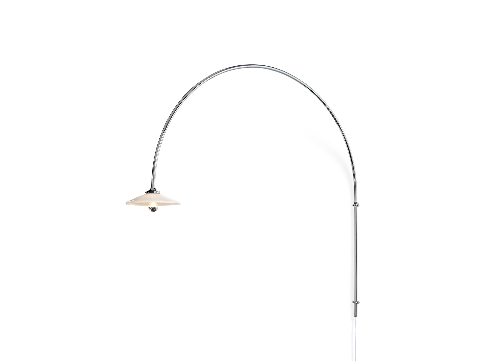Hanging Lamp No.3 by Valerie Objects - Chromed Steel
