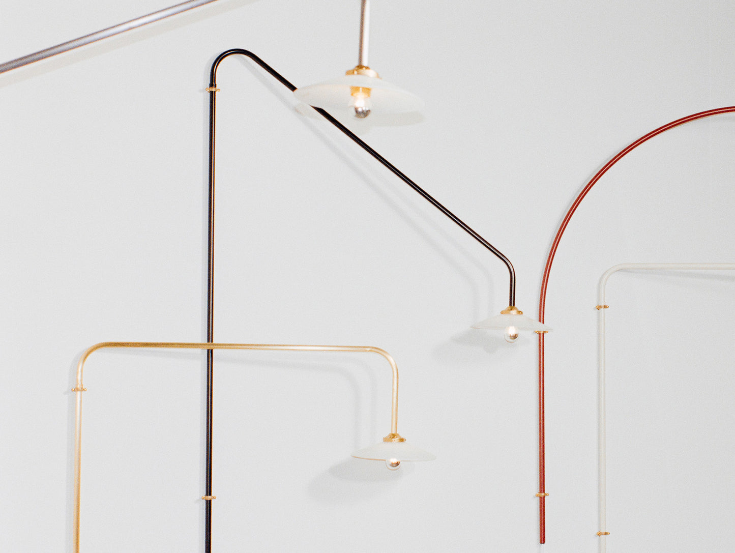 Hanging Lamp No.4 by Valerie Objects - Black