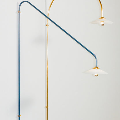Hanging Lamp No.4 by Valerie Objects - Blue