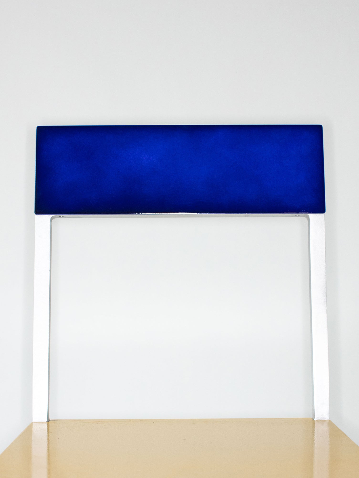 Alu Chair by Valerie Objects - Yellow Seat / Candy Blue Back