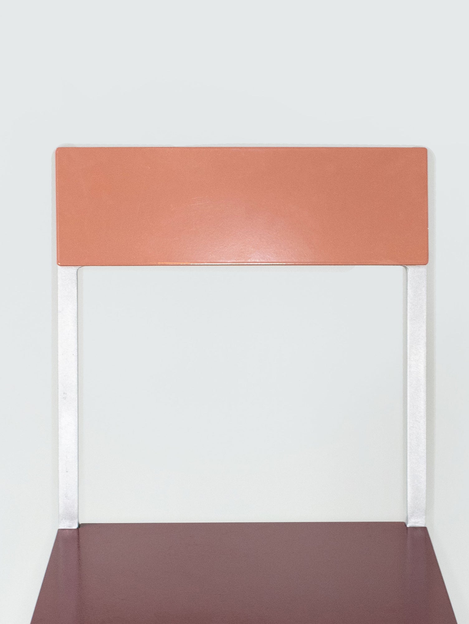 Alu Chair by Valerie Objects - Bordeaux Seat / Pink Back