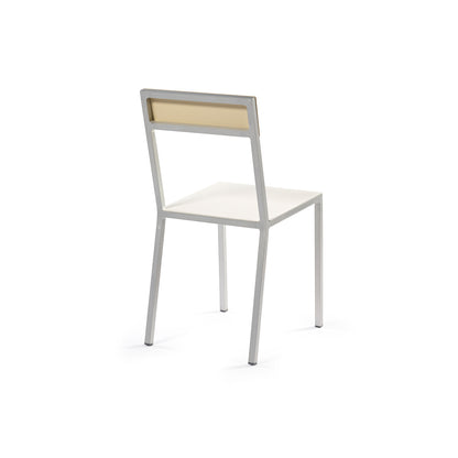 Alu Chair by Valerie Objects - White Seat / Ivory Back