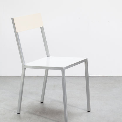 Alu Chair by Valerie Objects - White Seat / Ivory Back