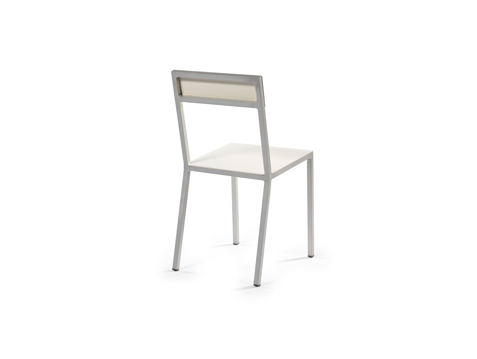 Alu Chair by Valerie Objects - White Seat / White Back