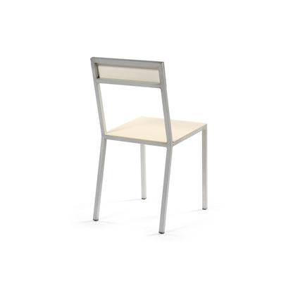 Alu Chair by Valerie Objects - Ivory Seat / White Back