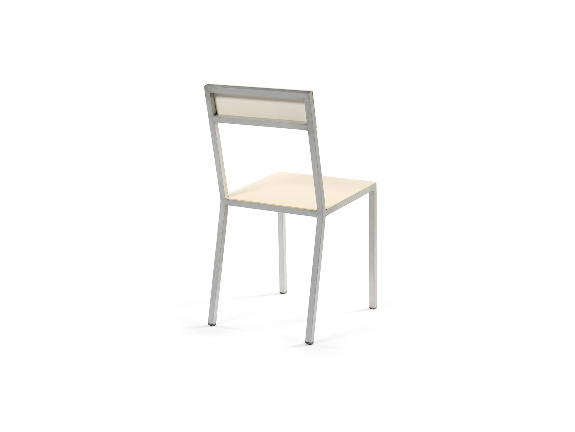 Alu Chair by Valerie Objects - Ivory Seat / White Back